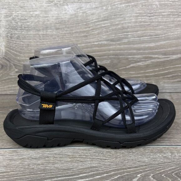 Teva Hurricane XLT Infinity Women’s Sz 8 Black Strappy Outdoor Hiking Sandals - Picture 1 of 10